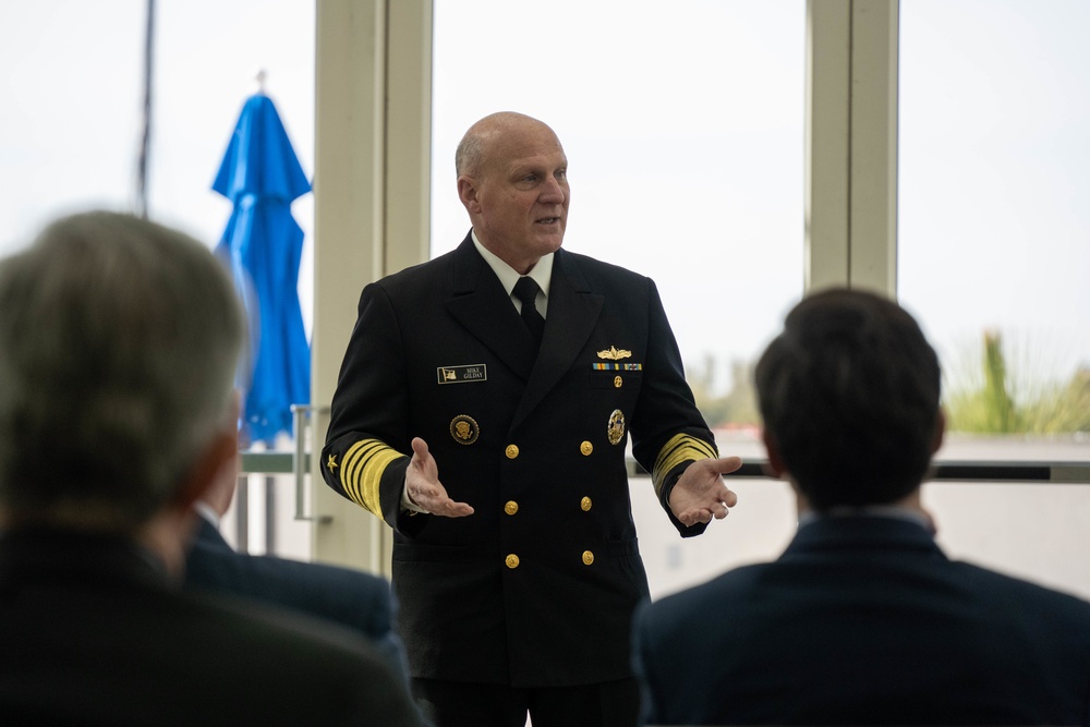 CNO delivers remarks during WEST 2023