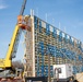 Construction continues at the site of the Louisville VA Medical Center Feb. 15, 2023.