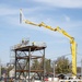 Construction continues at the site of the Louisville VA Medical Center Feb. 15, 2023.