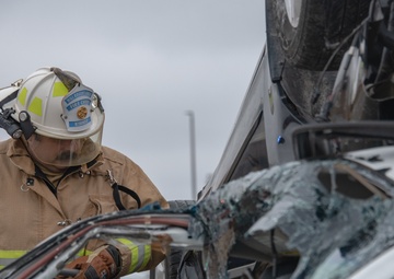 137th SOW, OKC first responders conduct tornado response exercise