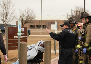 137th SOW, OKC first responders conduct tornado response exercise