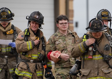 137th SOW, OKC first responders conduct tornado response exercise