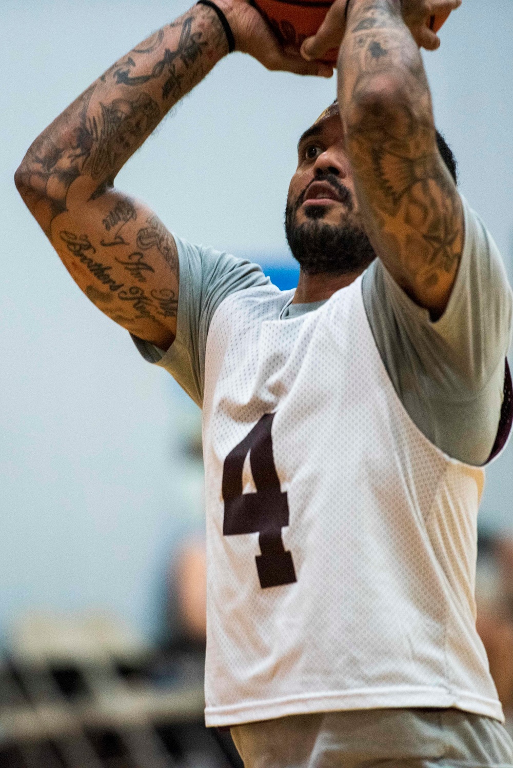 Sailors participate in basketball tournament