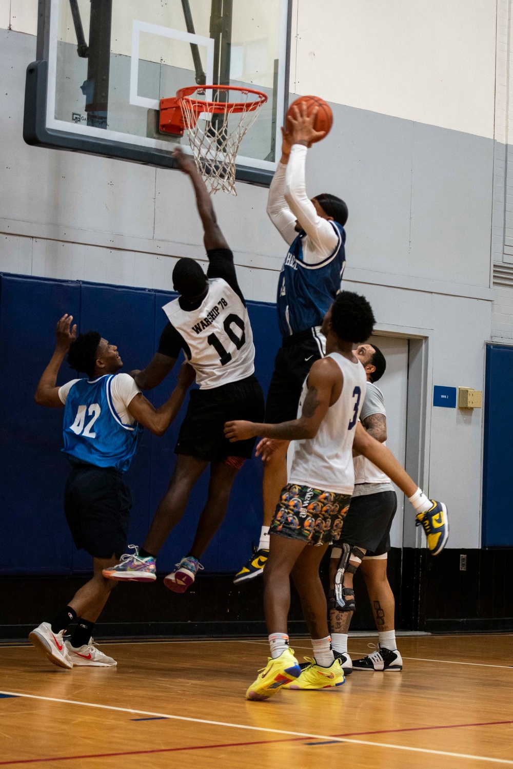 Sailors participate in basketball tournament