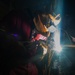 Contractor welds aboard the USS John C. Stennis