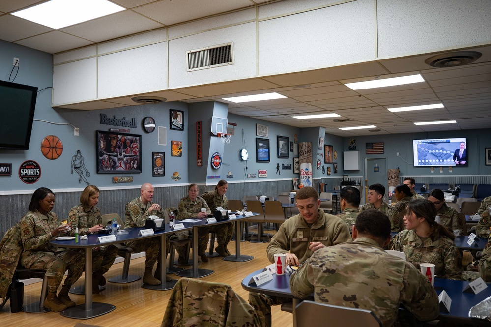 20 AF leadership checks in on Mighty Ninety Airmen