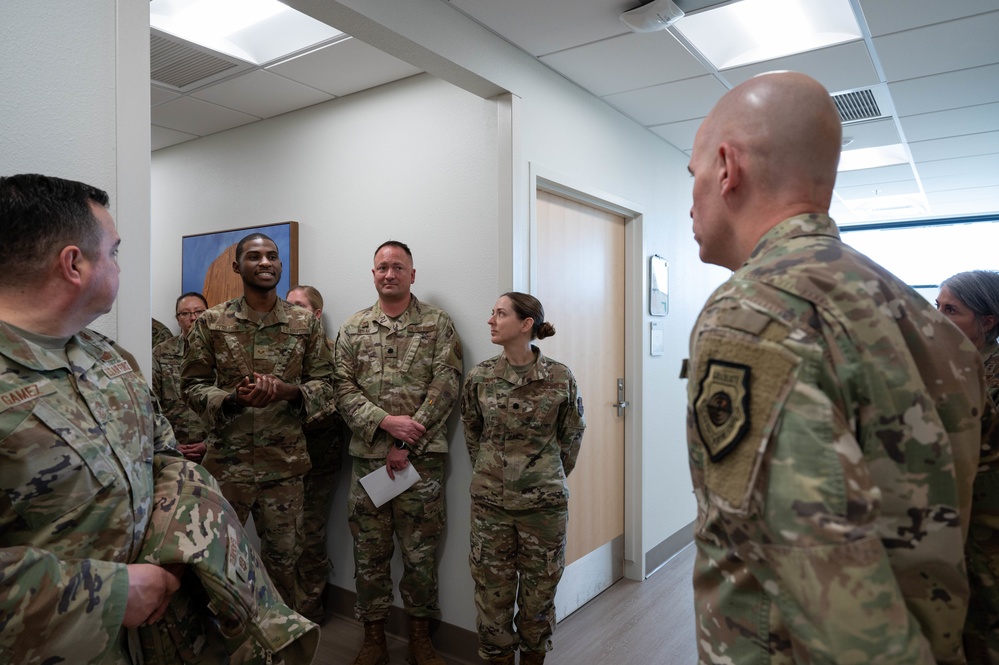 20 AF leadership checks in on Mighty Ninety Airmen