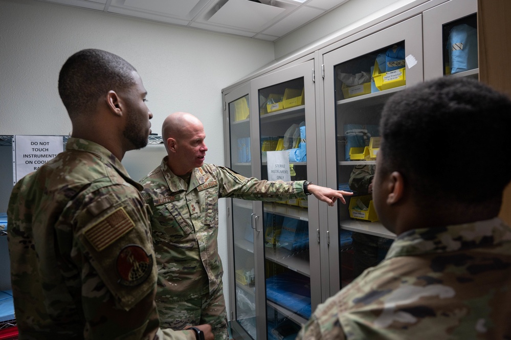 20 AF leadership checks in on Mighty Ninety Airmen