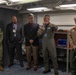 NETC commander Rear Adm. Pete Garvin visits USS Abraham Lincoln