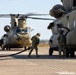 U.S. Army Soldier provides rapid fuelling to CH-47 Chinooks