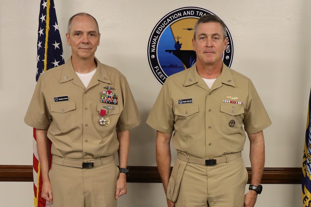 NETC Change of Charge Ceremony