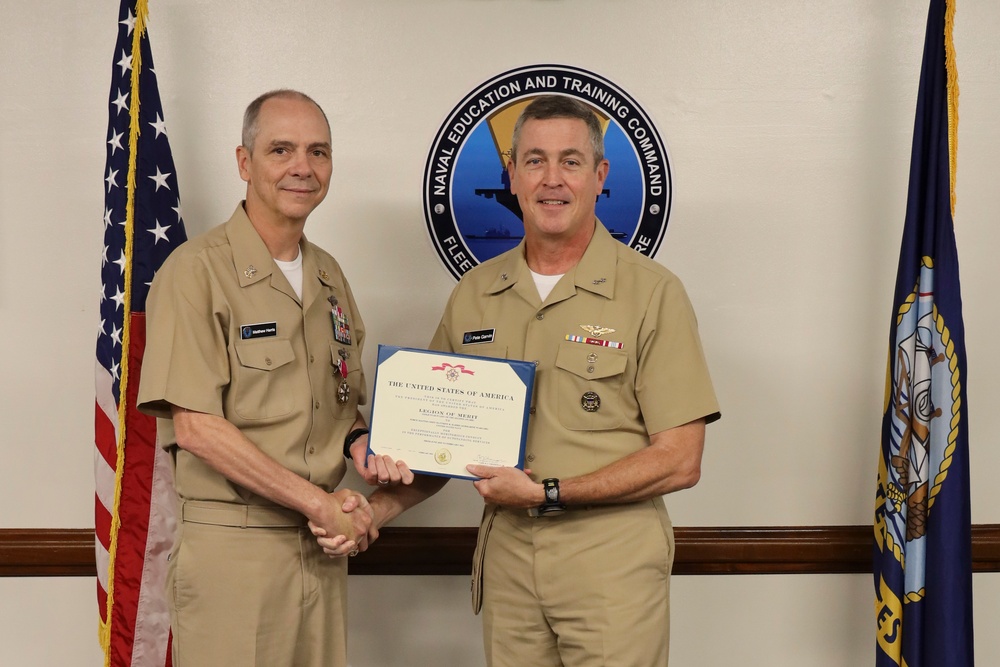 NETC Change of Charge Ceremony