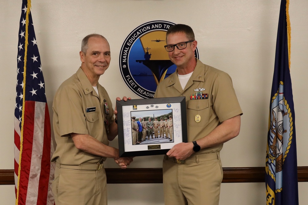 NETC Change of Charge Ceremony