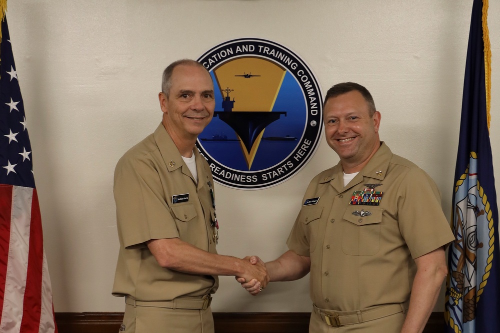 NETC Change of Charge Ceremony