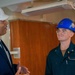 The Honorable Assist. Sec. of the Navy visits John C. Stennis