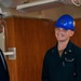 The Honorable Assist. Sec. of the Navy visits John C. Stennis