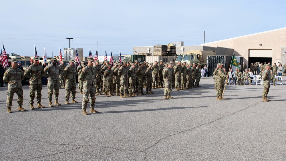 Arizona Guard Soldiers deploy in support of Operation Spartan Shield