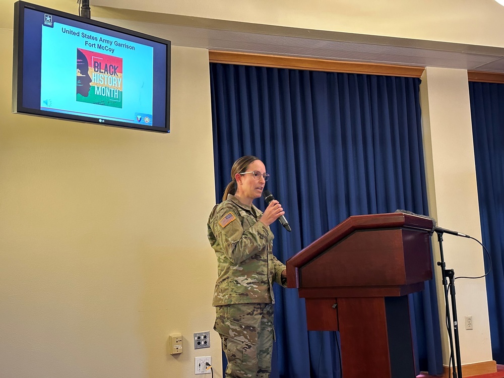 Fort McCoy holds 2023 Black History Month observance