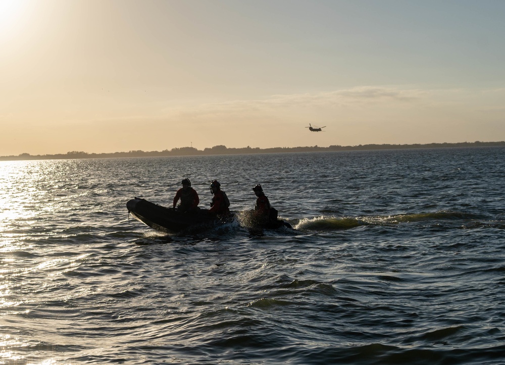 Combat search and rescue training