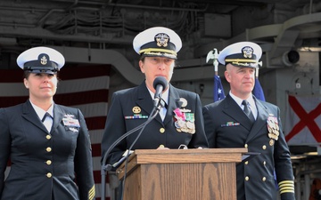USS Zumwalt (DDG 1000) Holds Change of Command Ceremony February 17, 2023