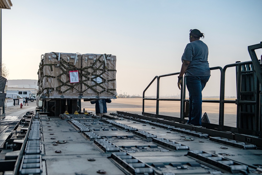 Emergency humanitarian cargo movement to Turkey