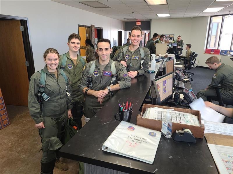 AFROTC Cadets Soar to New Heights During Visit to Laughlin Air Force Base