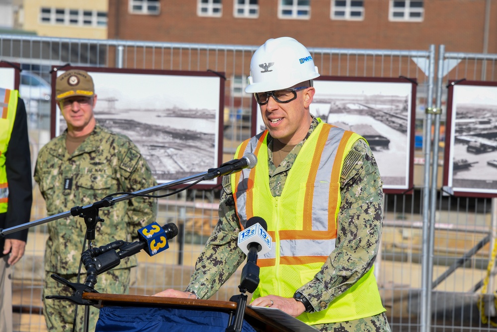 Norfolk Naval Shipyard Breaks Ground on $300 Million in SIOP Renovation