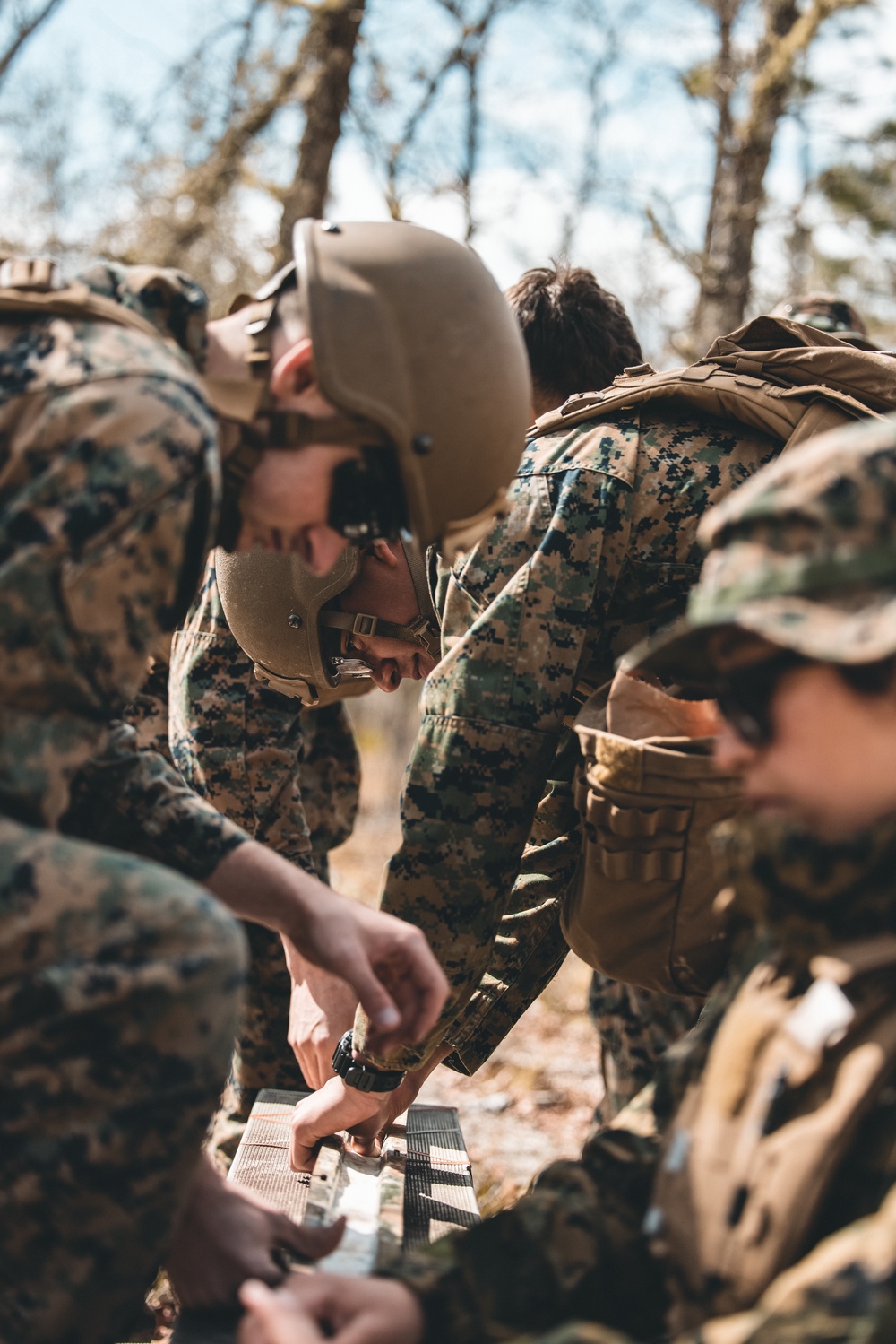 U.S. Marines with Combat Logistics regiment 27 Conduct Demolition Range During Maritime Pre-Positioning Force Exercise (MPFEX) 23