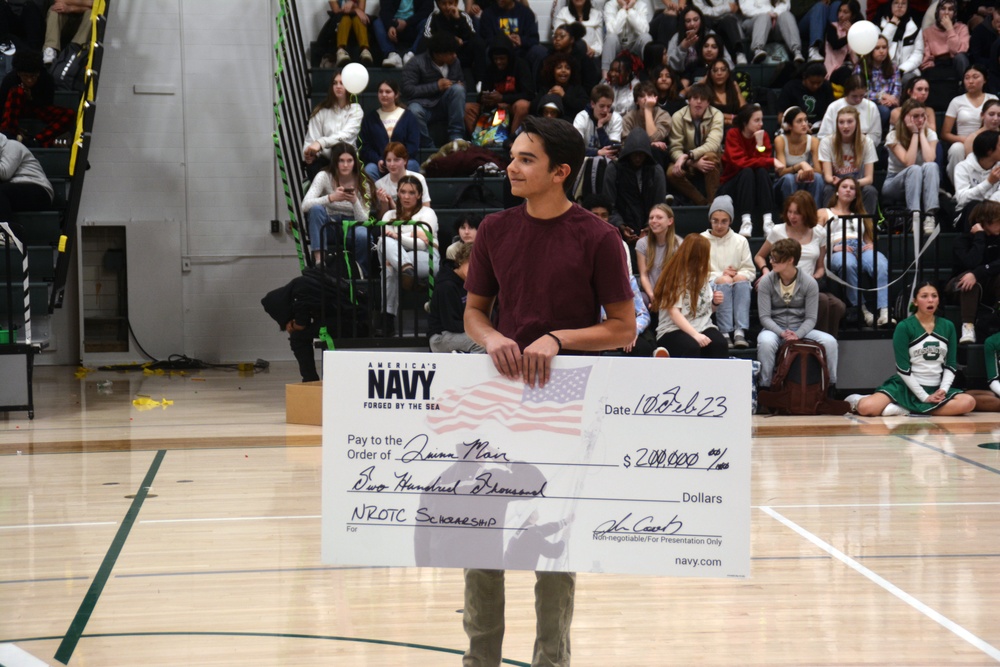 Denver High School Student receives Naval Reserve Office Training Corps (NROTC) Scholarship