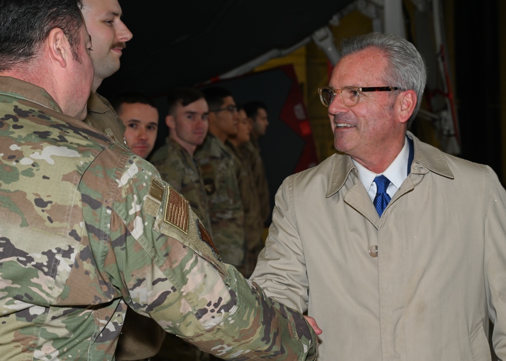 Congressman Mark Alford visits Whiteman Air Force Base