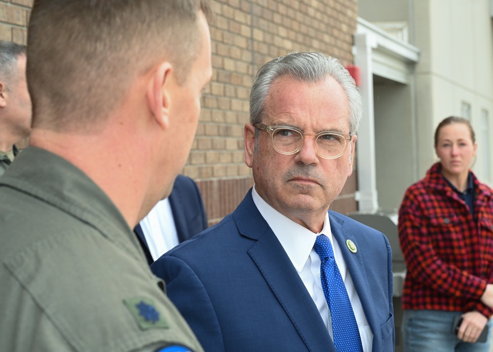 Congressman Mark Alford visits Whiteman Air Force Base