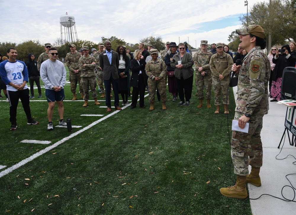 Turf Field Ribbon Cutting