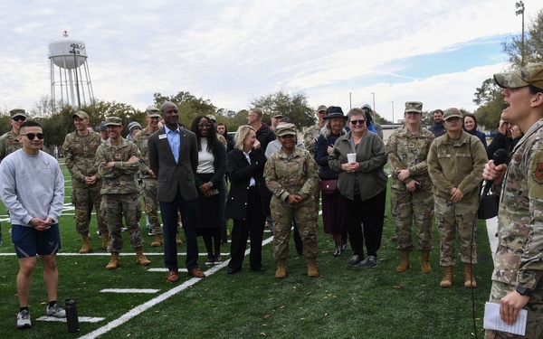 Turf Field Ribbon Cutting