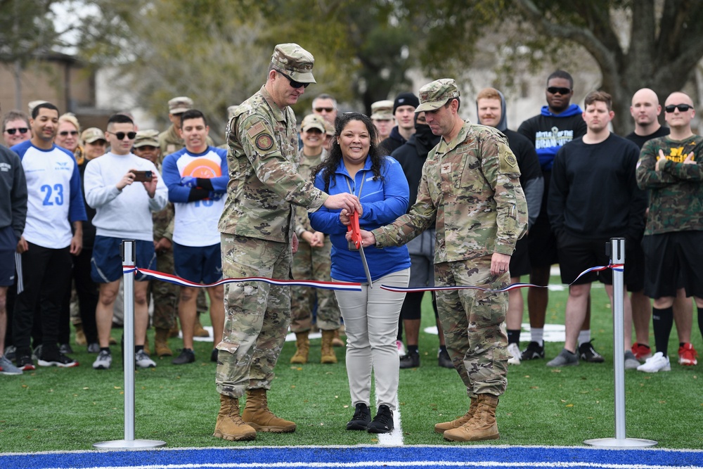 Turf Field Ribbon Cutting