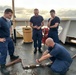 USCGC Vigilant’s (WMEC 617) crew conducts damage control training underway