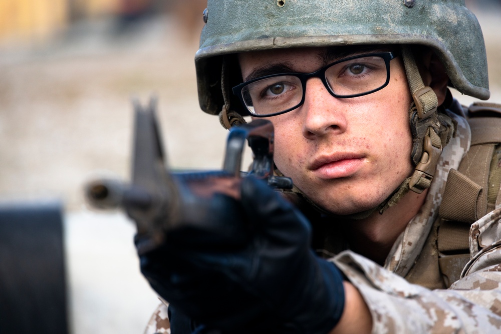 Alpha Company Bayonet Assault Course