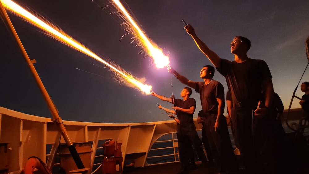 USCGC Vigilant's (WMEC 617) crew conducts Caribbean Sea patrol