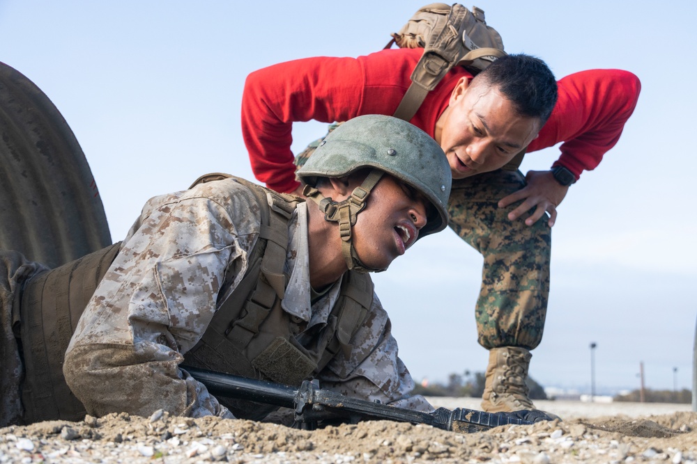 Alpha Company Bayonet Assault Course