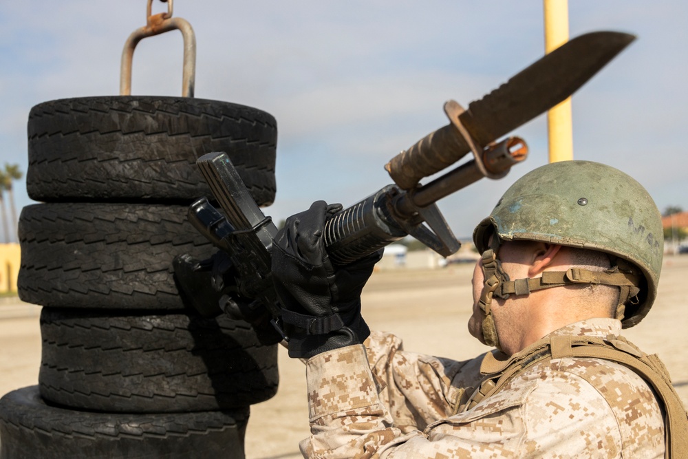 Alpha Company Bayonet Assault Course