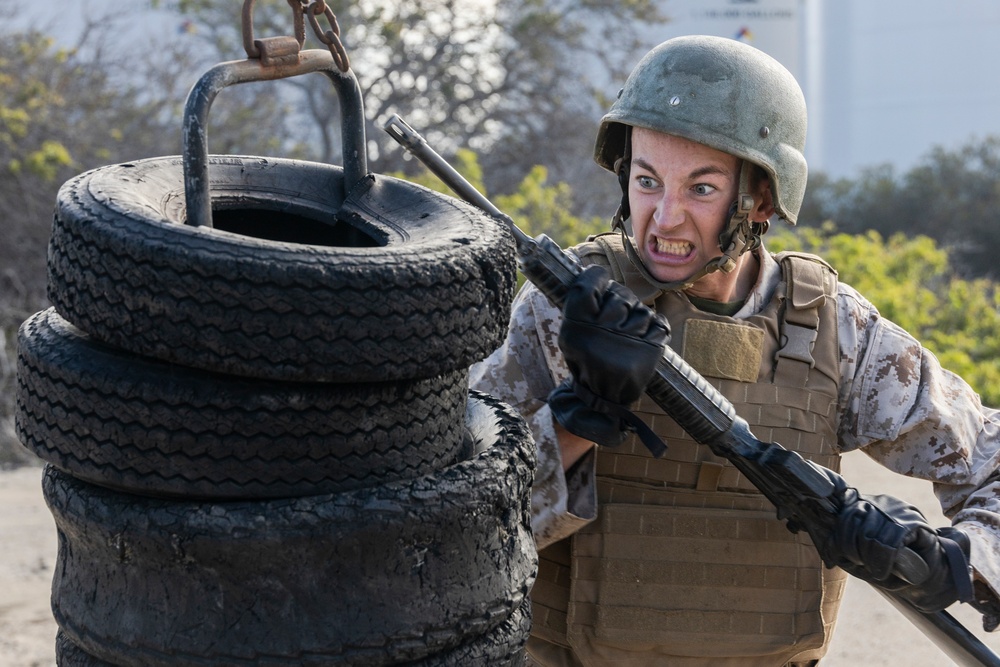 Alpha Company Bayonet Assault Course