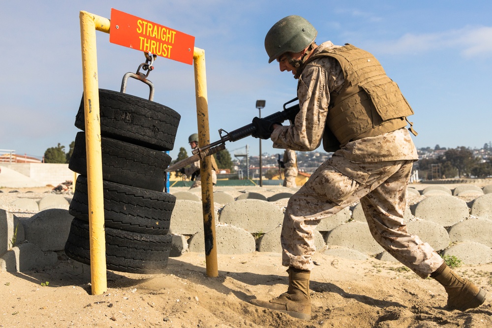 Alpha Company Bayonet Assault Course