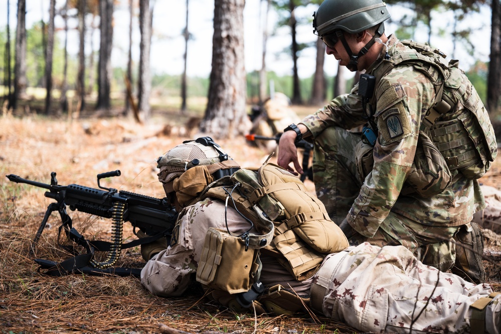 UAE and U.S. troops live-fire rehearsal at JRTC