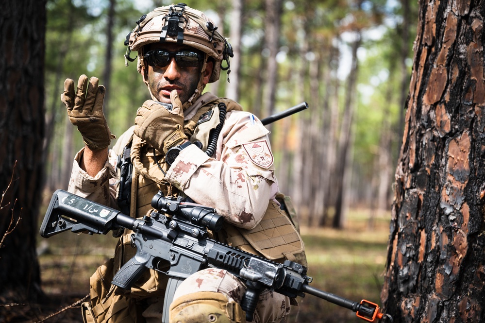 UAE and U.S. troops live-fire rehearsal at JRTC