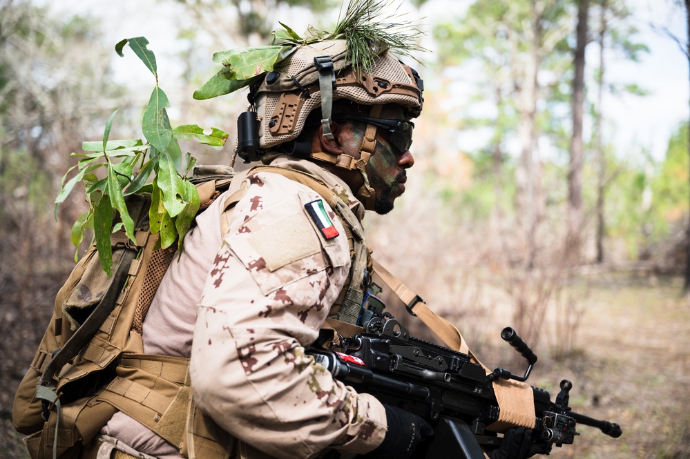 UAE and U.S. troops live-fire rehearsal at JRTC