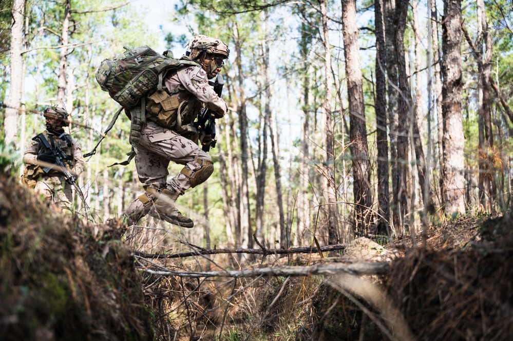 UAE and U.S. troops live-fire rehearsal at JRTC