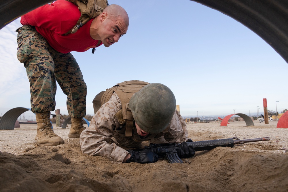 Alpha Company Bayonet Assault Course