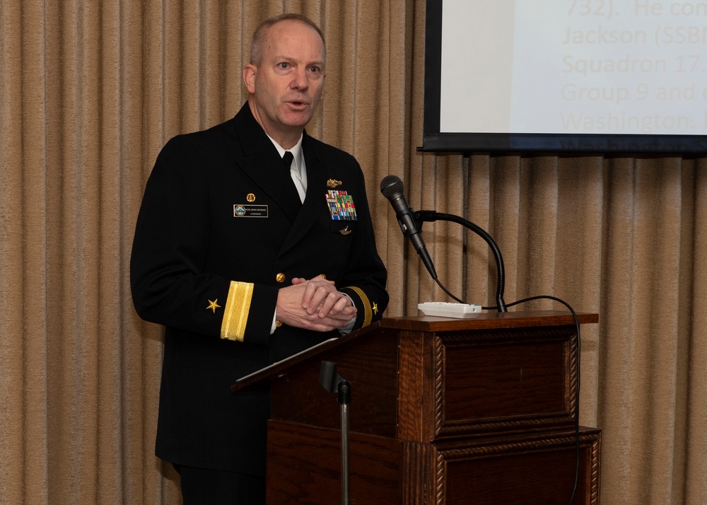 Rear Adm. Mark Behning Speaks at JSHS