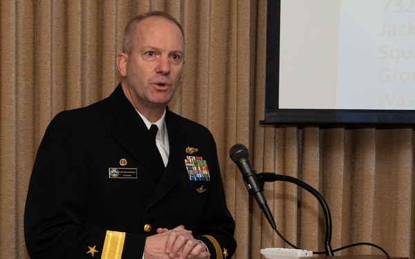 Rear Adm. Mark Behning Speaks at JSHS
