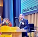 U.S. Army Garrison Humphreys Deputy Commander delivers congratulatory remarks