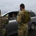 USAF and RAAF members maintain gate security at Palau International Airport